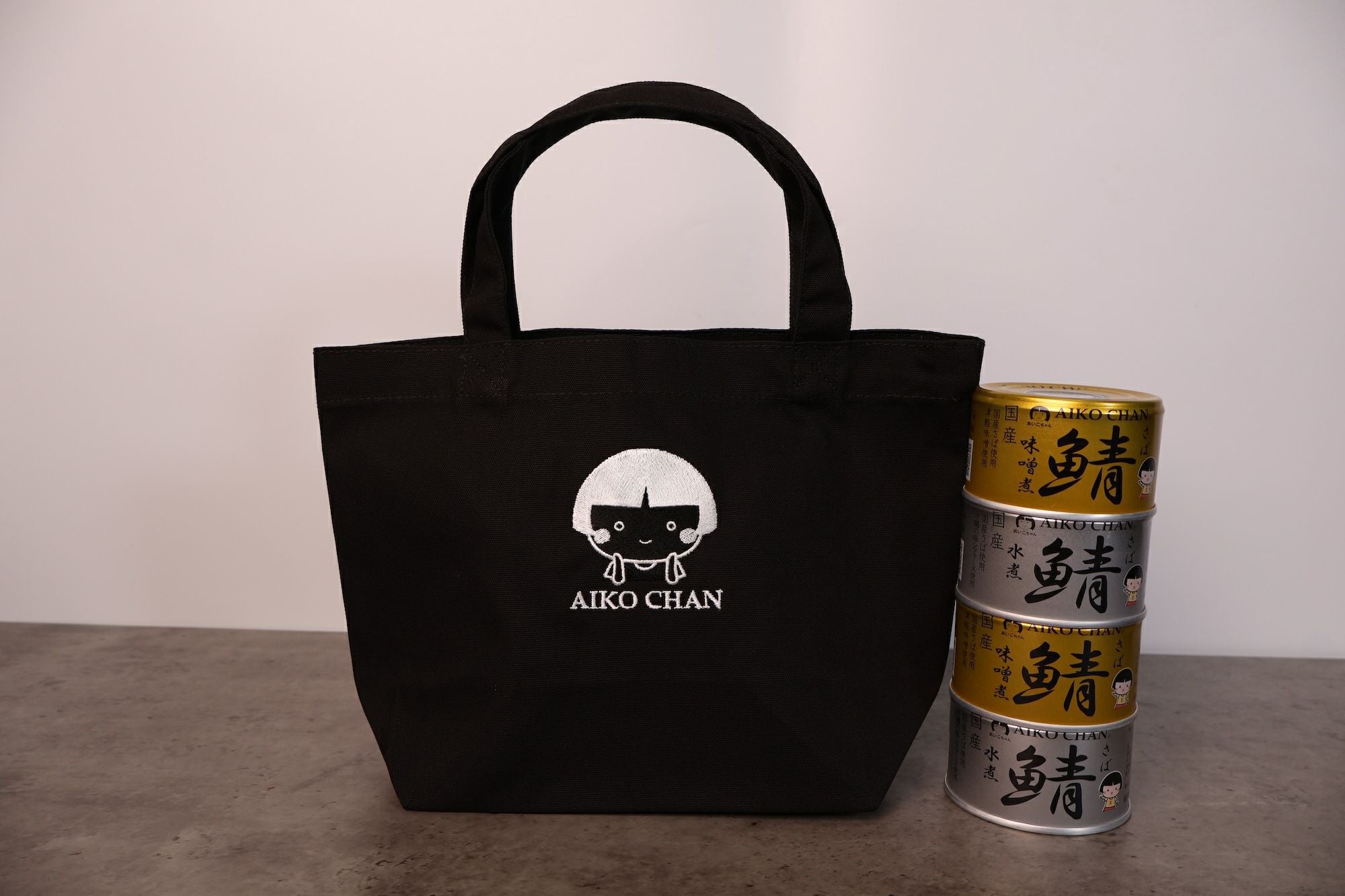 あいこちゃんオリジナルトートバッグ【ブラック】_ | 伊藤食品公式